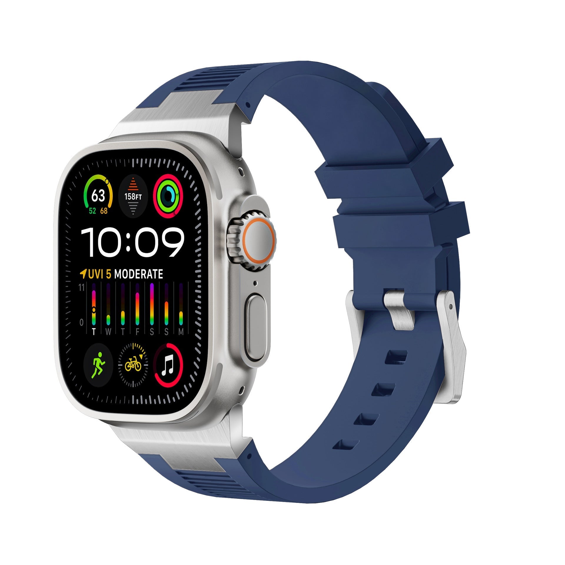 AP Ny Koble Silikonrem For Apple Watch