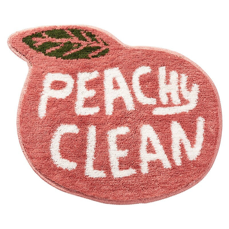 Peachy Clean Sklisikker ferskenabsorberende badematte