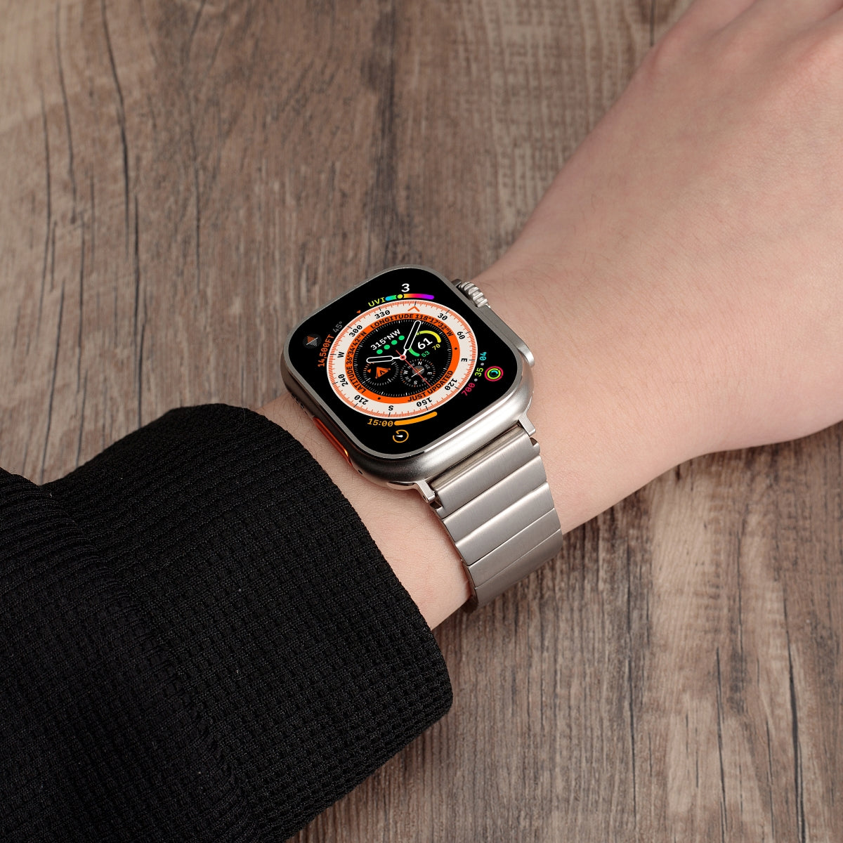 Fascia in Titanio 2.0 per Apple Watch