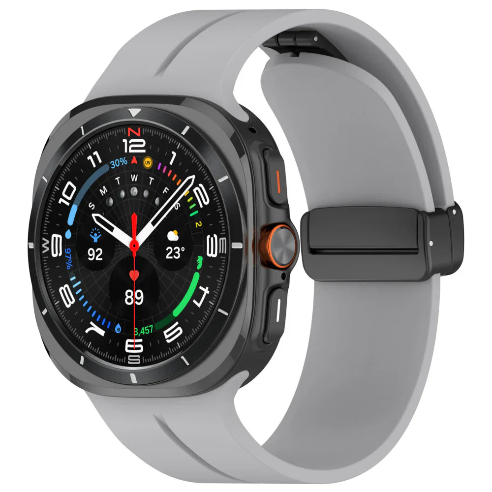 Mágneses szilikon szíj a Samsung Galaxy Watch Ultra-hoz