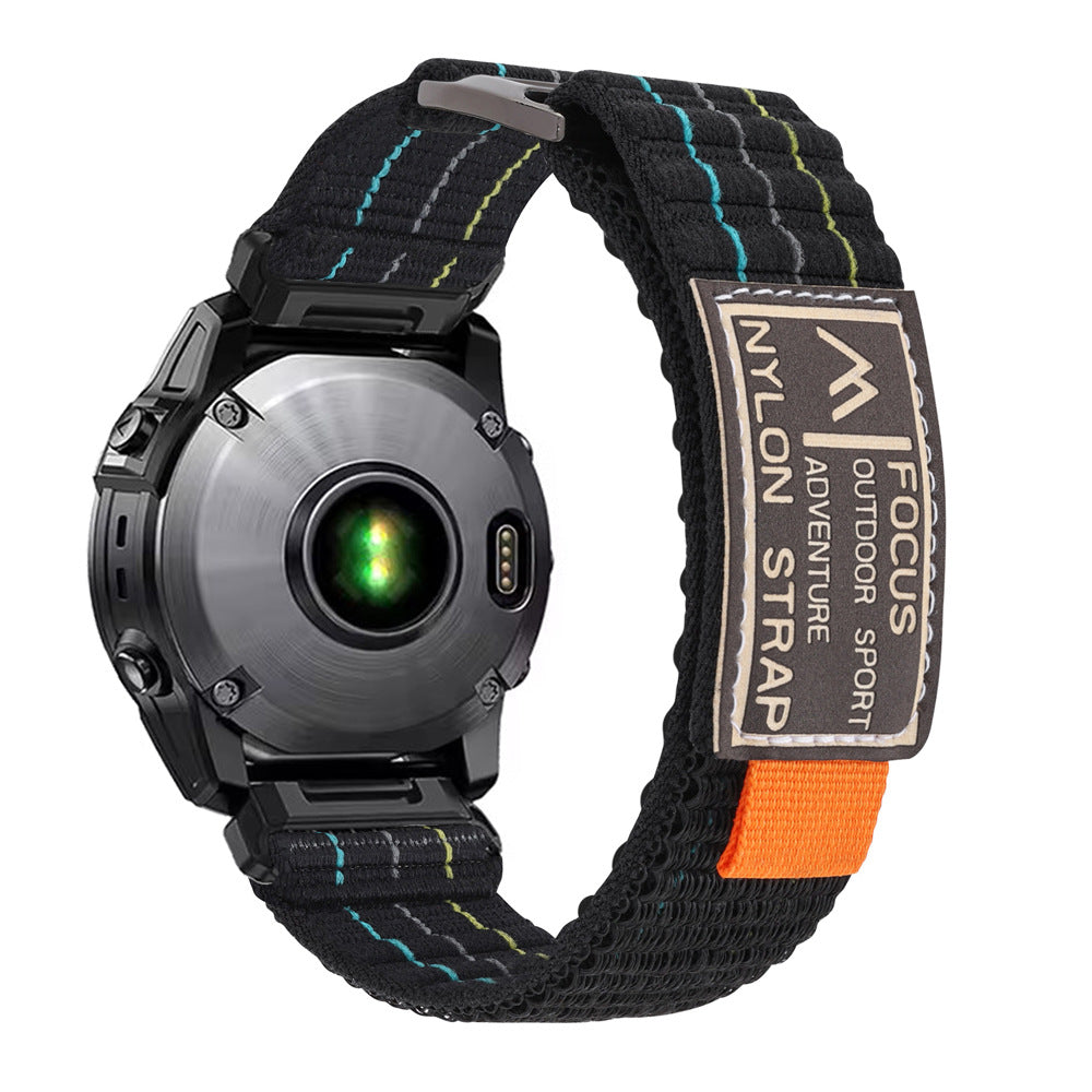 FOCUS Trail Loop Nylon Szíj Samsung Galaxy Watch 4/5/6/7/pro számára