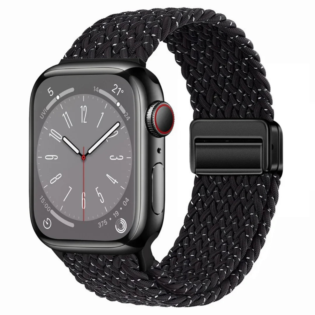 Magnetische Nylon Band Voor Apple Watch