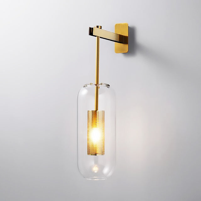 Post-modern Nordic Glass Wall Light lamp