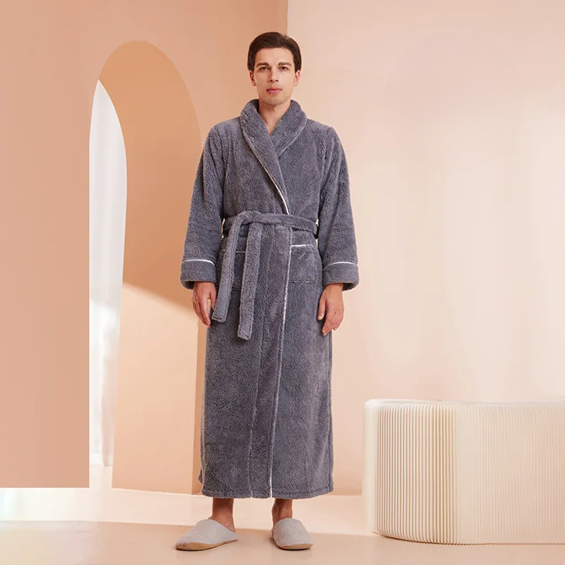 FleeceComfort – Robe de banho de flanela de inverno