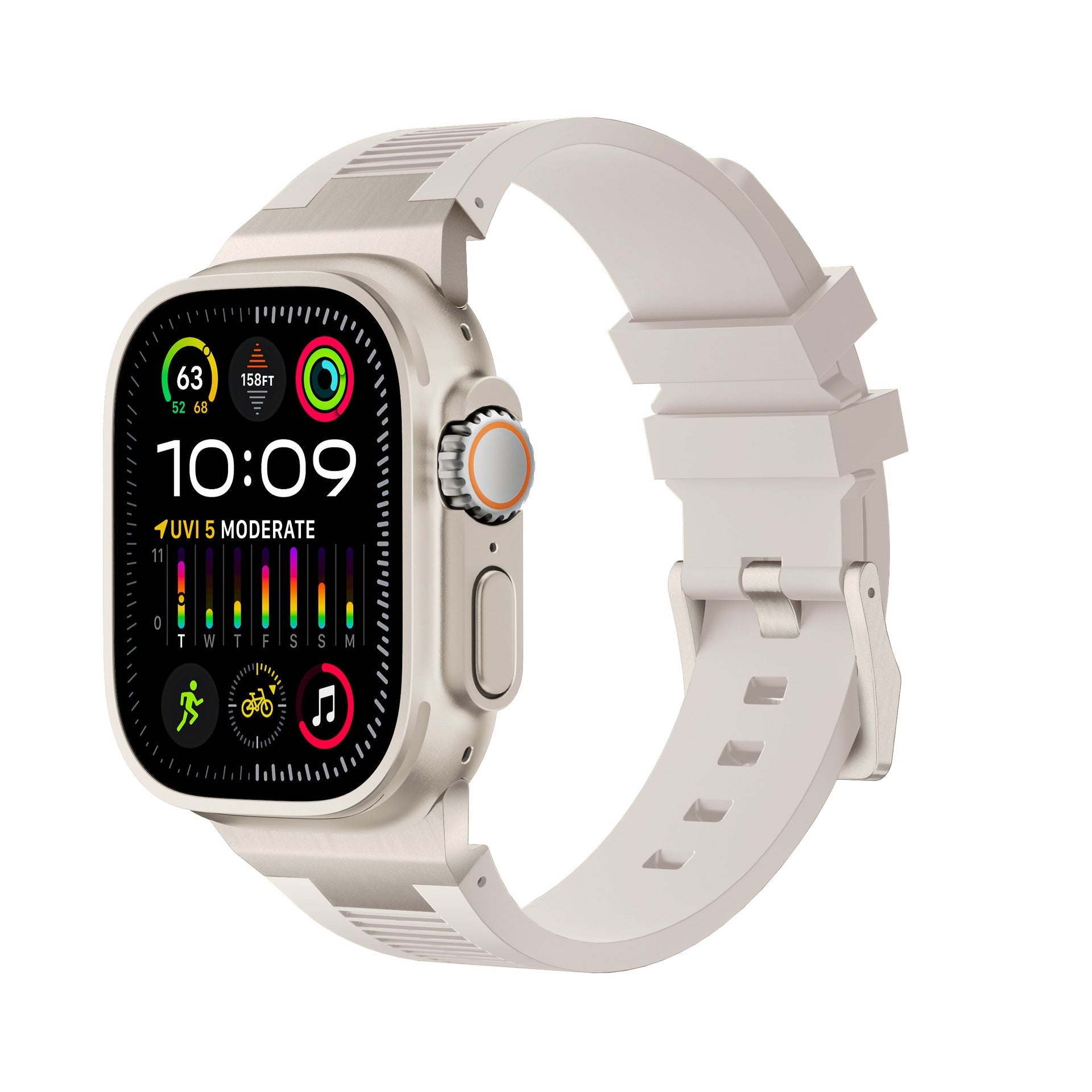 AP Ny Koble Silikonrem For Apple Watch