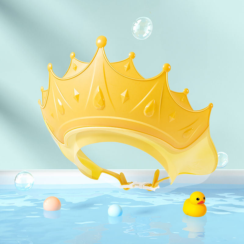 Shampoo Crown Cap™ - Fini les larmes dans le bain - Bonnet de bain pour enfants