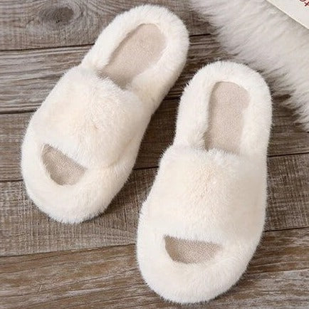 Alicia Faux Fur Slippers