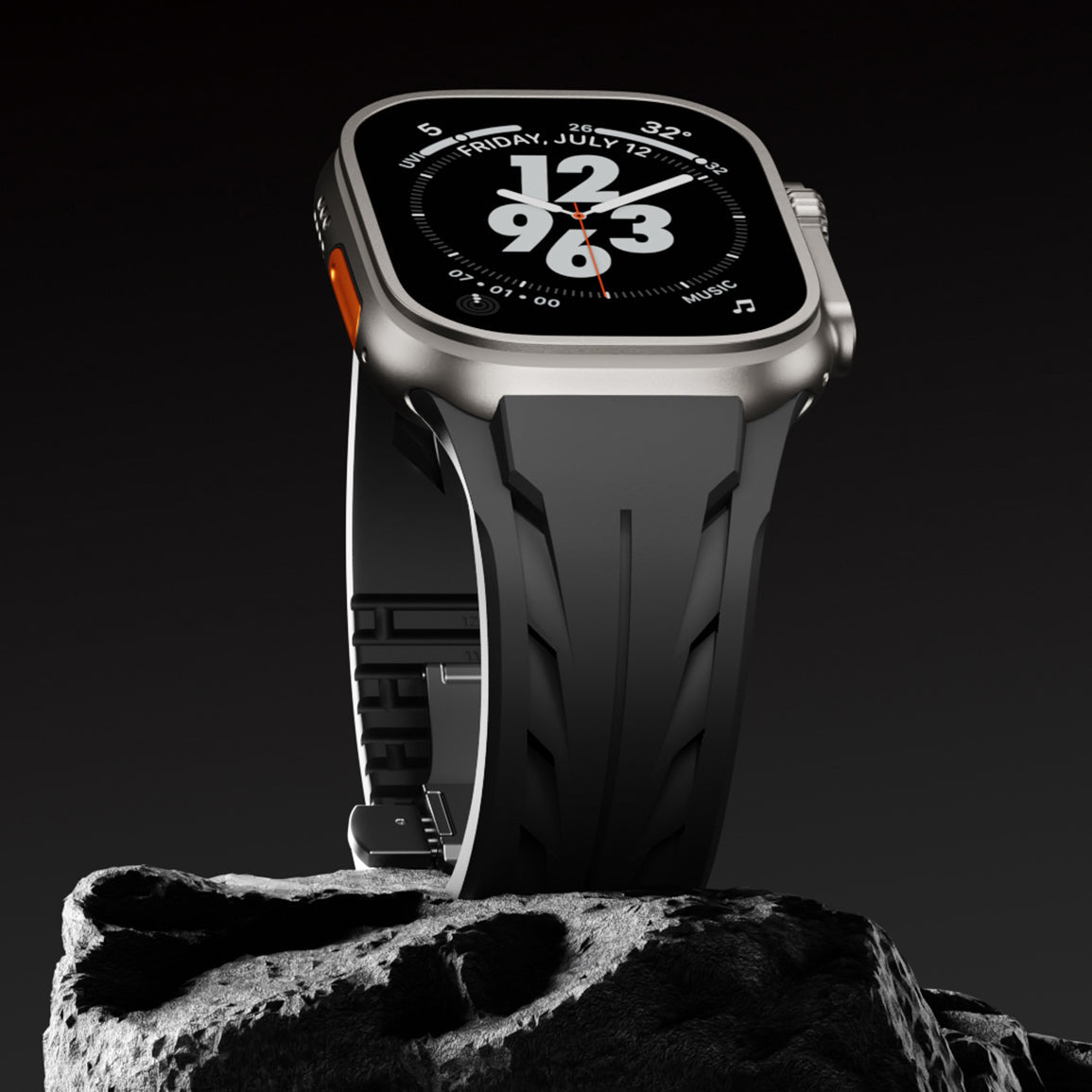 Supercar FKM Band Voor Apple Watch