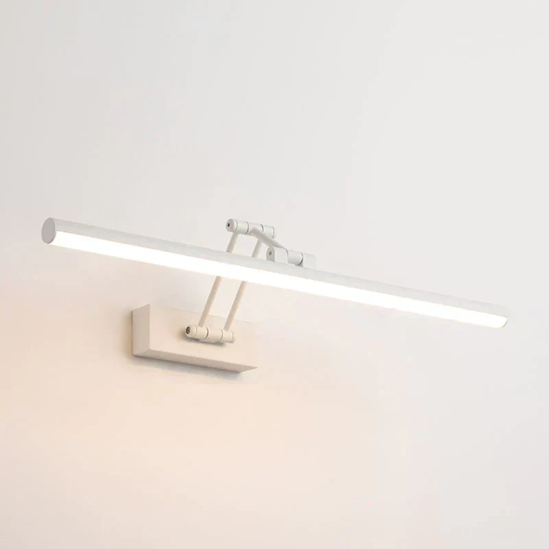 Lampa de perete LED minimalistă Edge Negru/Alb Interior Baie Metal