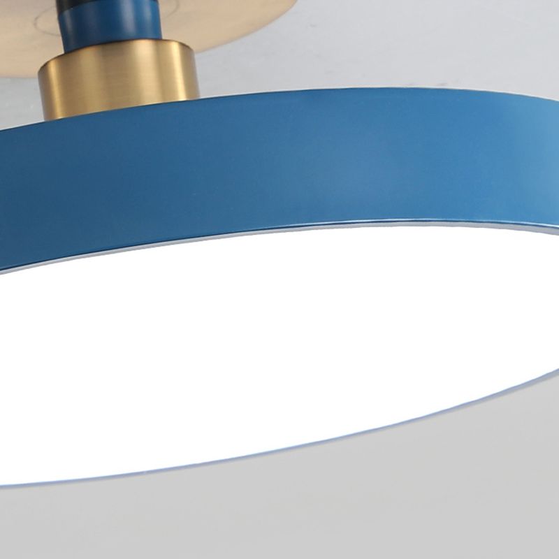 Nordic Minimalist Round Flush Mount Ceiling Light