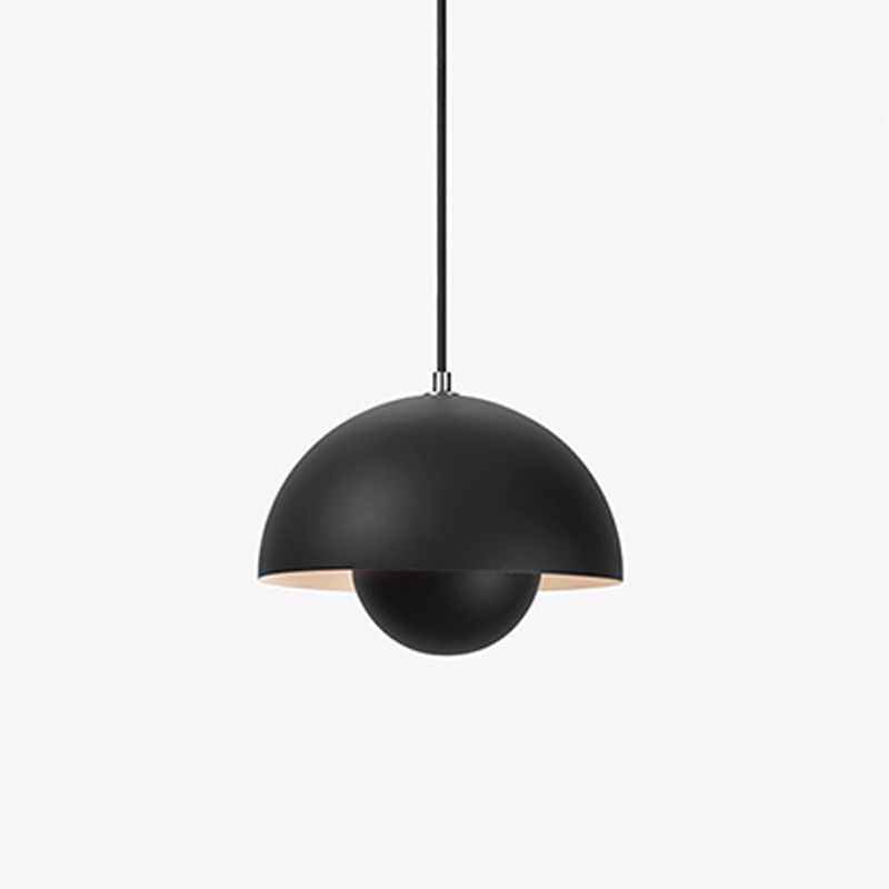 Moderne creatieve 1-lichts hanglamp smeedijzeren geometrisch designlamp