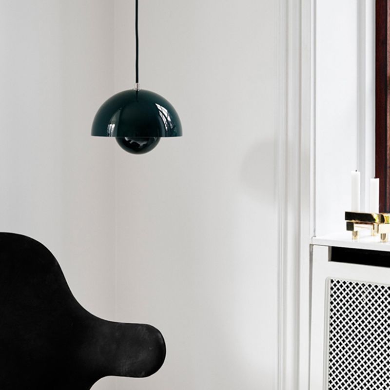 Moderne creatieve 1-lichts hanglamp smeedijzeren geometrisch designlamp