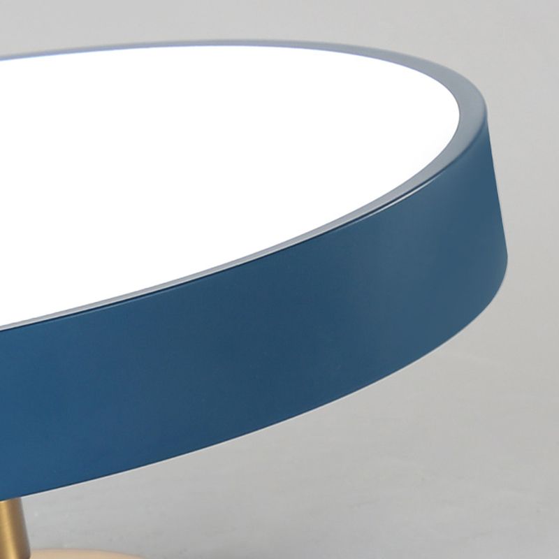 Nordic Minimalist Round Flush Mount Ceiling Light