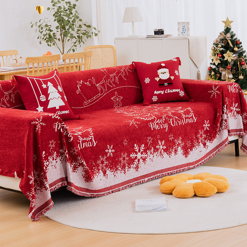 Christmas Sofa Slipcover Couch Cover