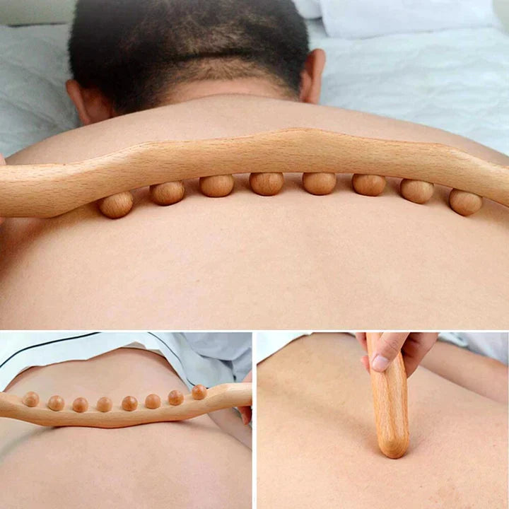 Bâton de massage pour le gommage de la peau du corps