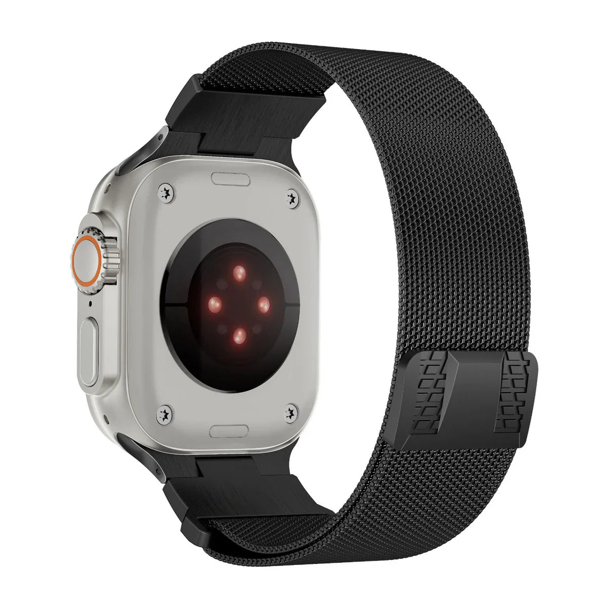 Luxury Mecha Milan Magnetic Metal Band For Apple Watch