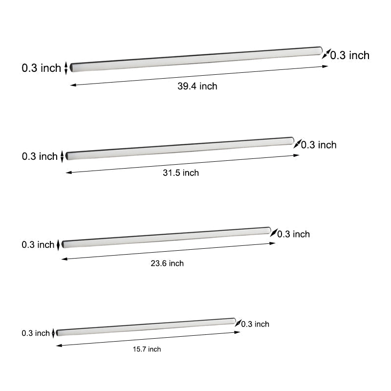 Light Strips - 6 pezzi Long Strip 12V Lampada LED per illuminazione da armadio a montaggio superficiale