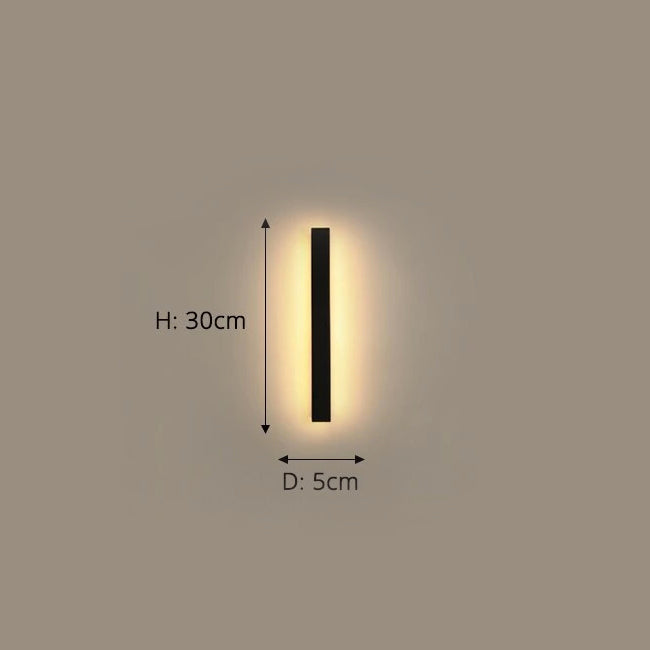 Nordic Enkelhet Waterproof Wall Lamp