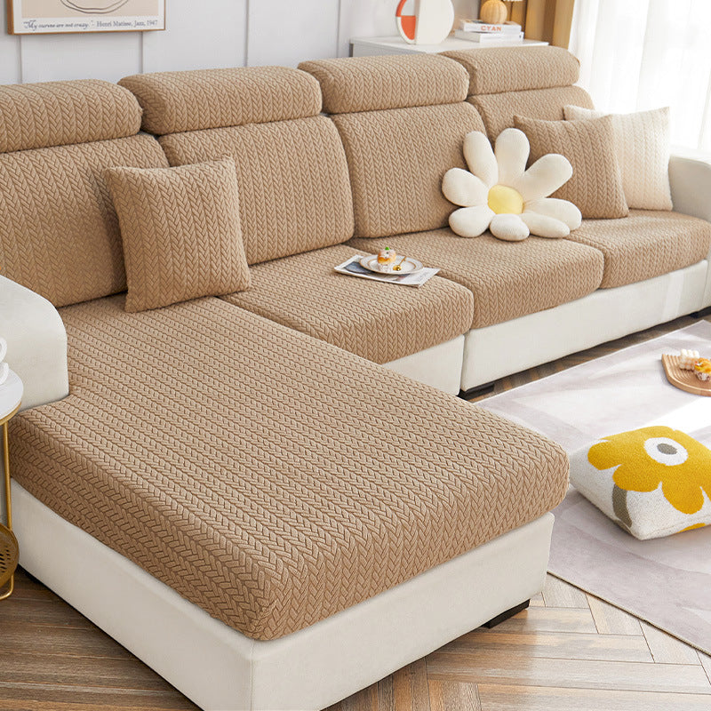 Lille hvedemønster Sectional Pet Couch Cover