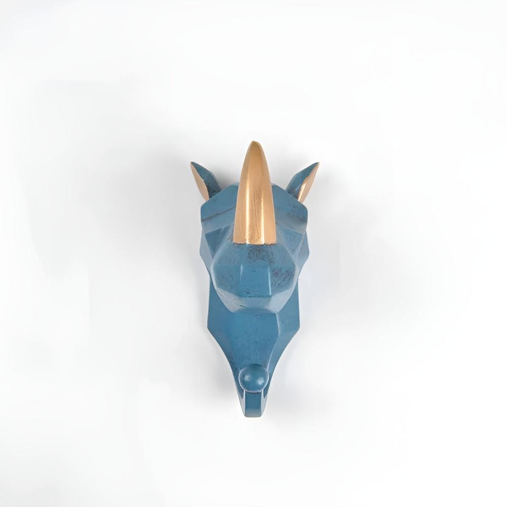 Animal Head Wall-Mounted Key Holder