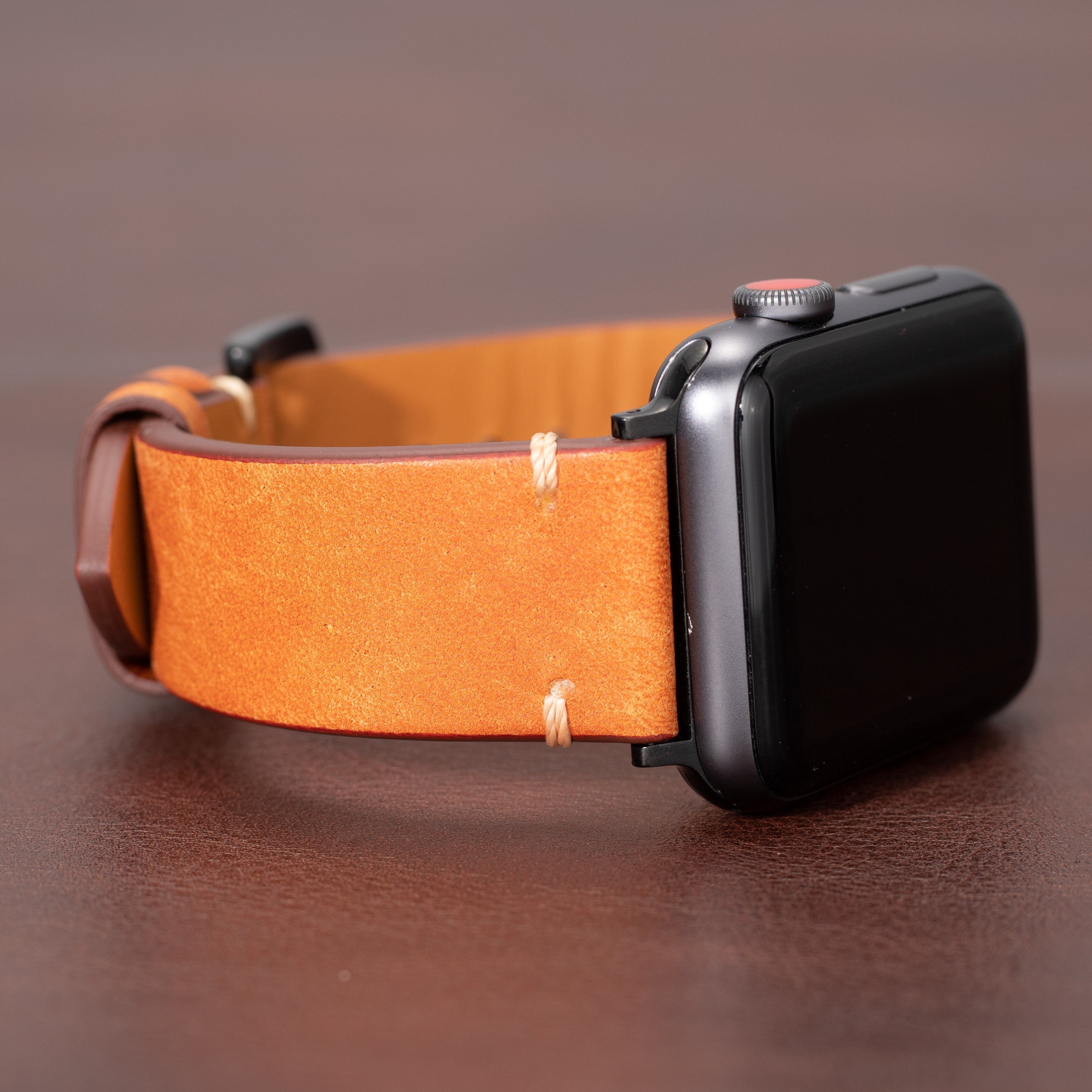 Cinturino in pelle italiana premium per Apple Watch