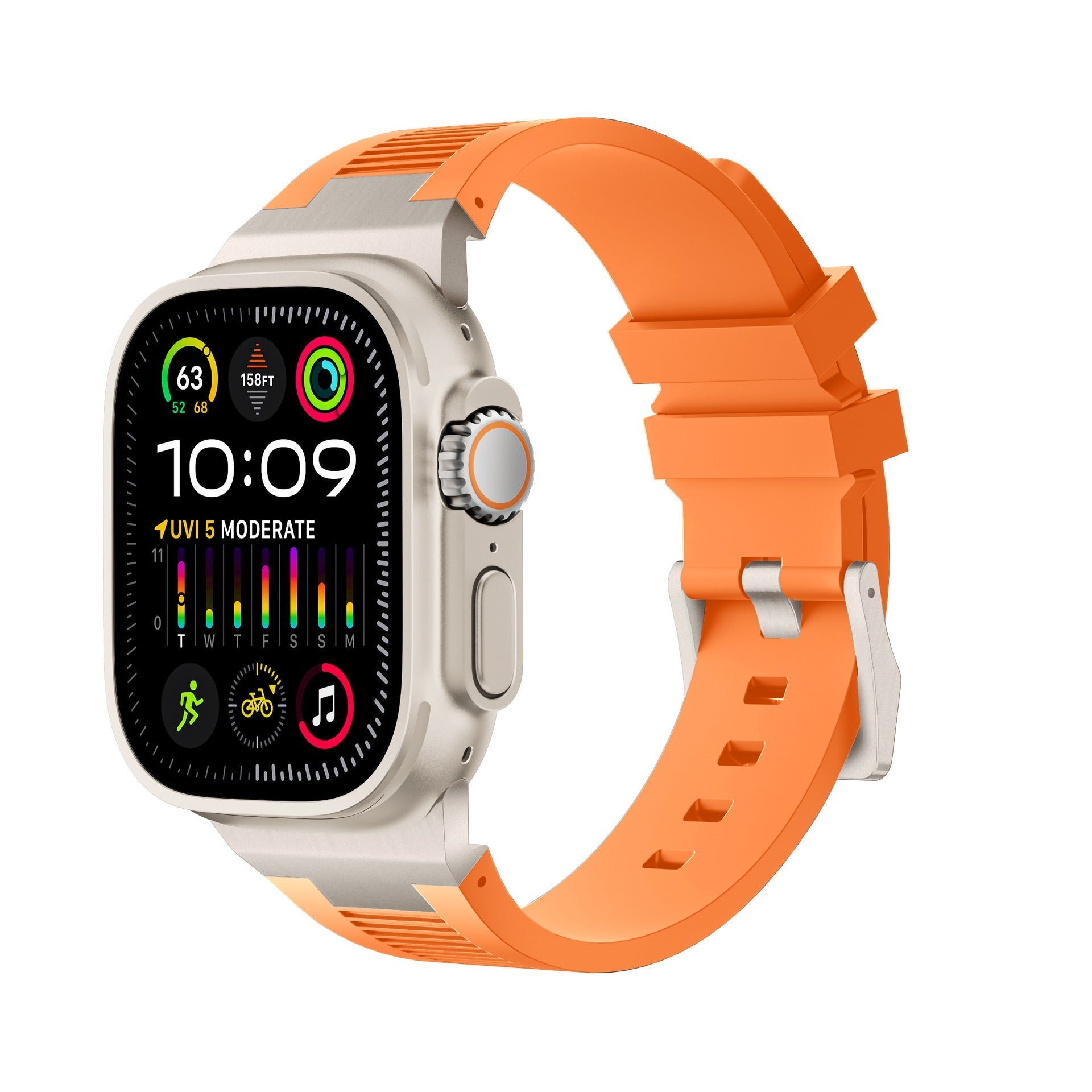 AP Ny Koble Silikonrem For Apple Watch