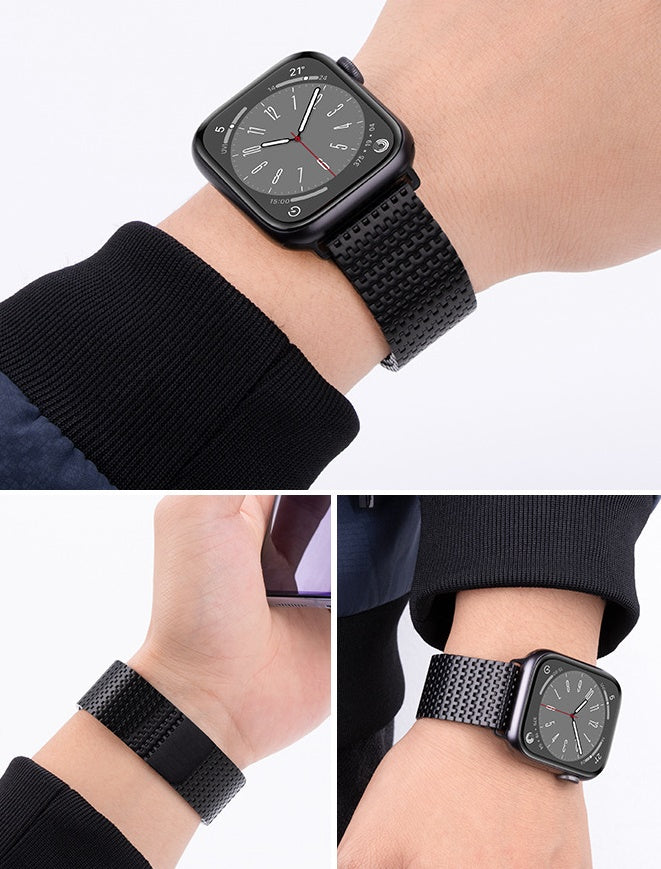 Designer Stainless Steel Magnet Band For Apple Watch