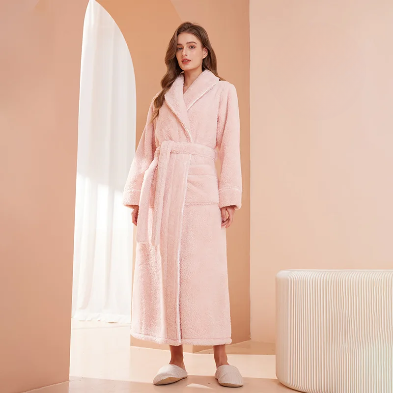 FleeceComfort – Robe de banho de flanela de inverno