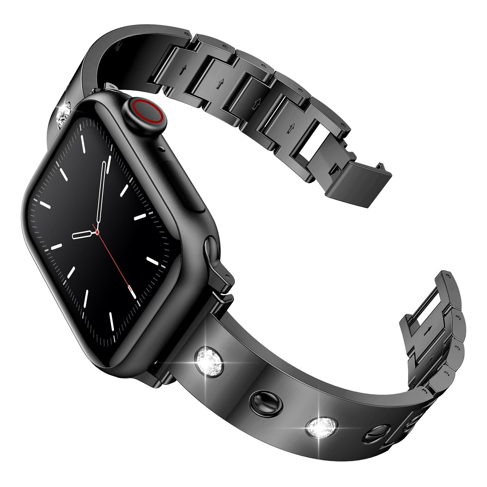 Bransoletka wysadzana diamentami do Apple Watch