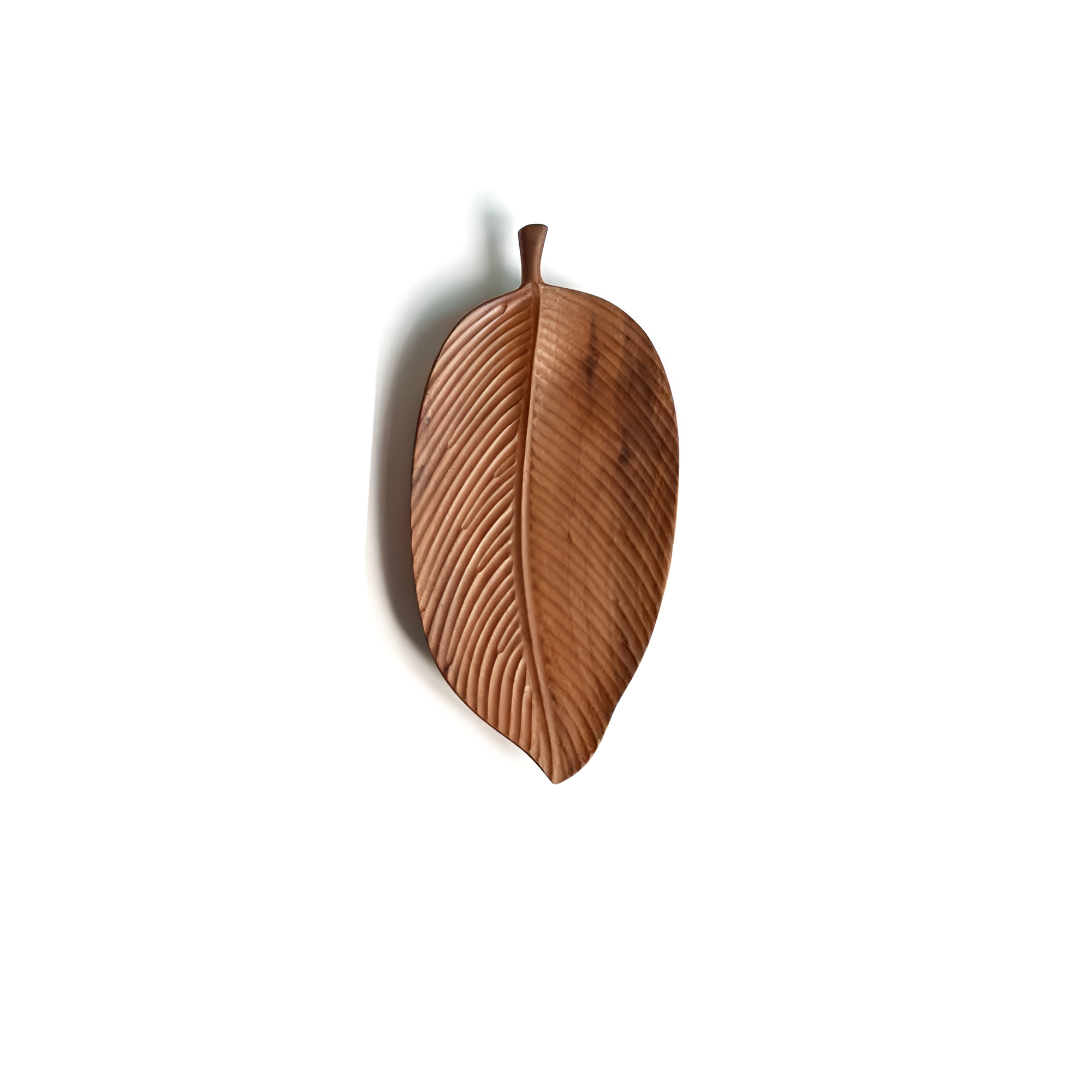 Rustic Leaf Wooden Serving Trays