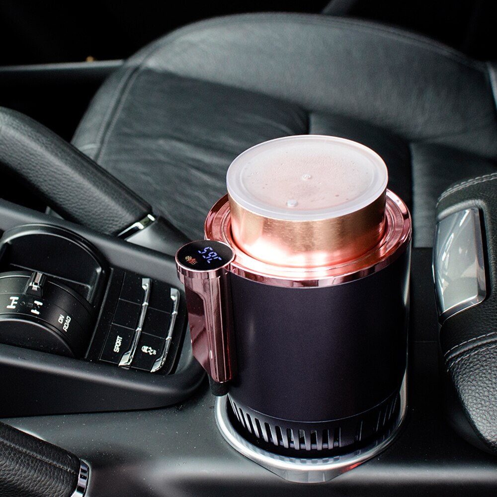 CleverCup - Portavasos para coche con calefacción y refrigeración