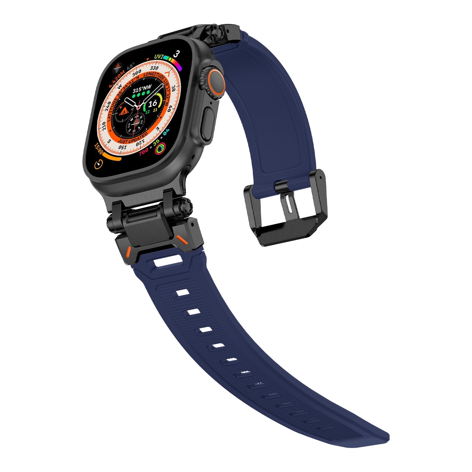 Explorer Tactical Fluoro Gummi Apple Watch Rem