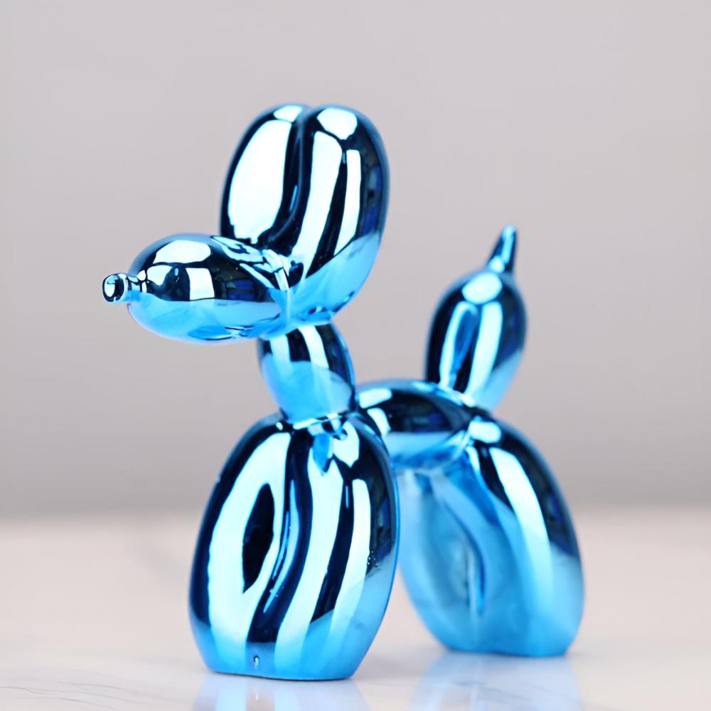 Balloon Dog Resin Sculpture