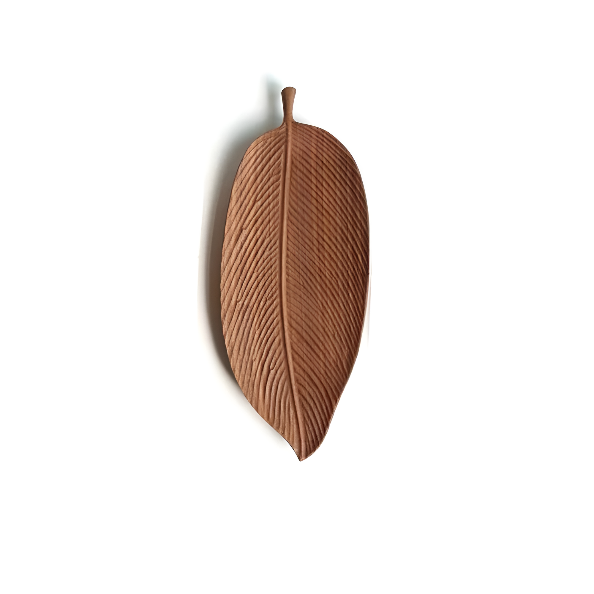 Rustic Leaf Wooden Serving Trays