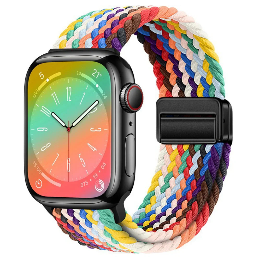 Magnetische Nylon Band Voor Apple Watch