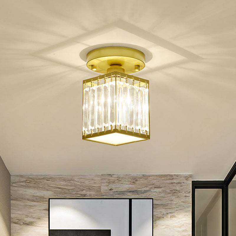 Crystal Foyer-plafondlamp – Luxe verlichting met een modern tintje