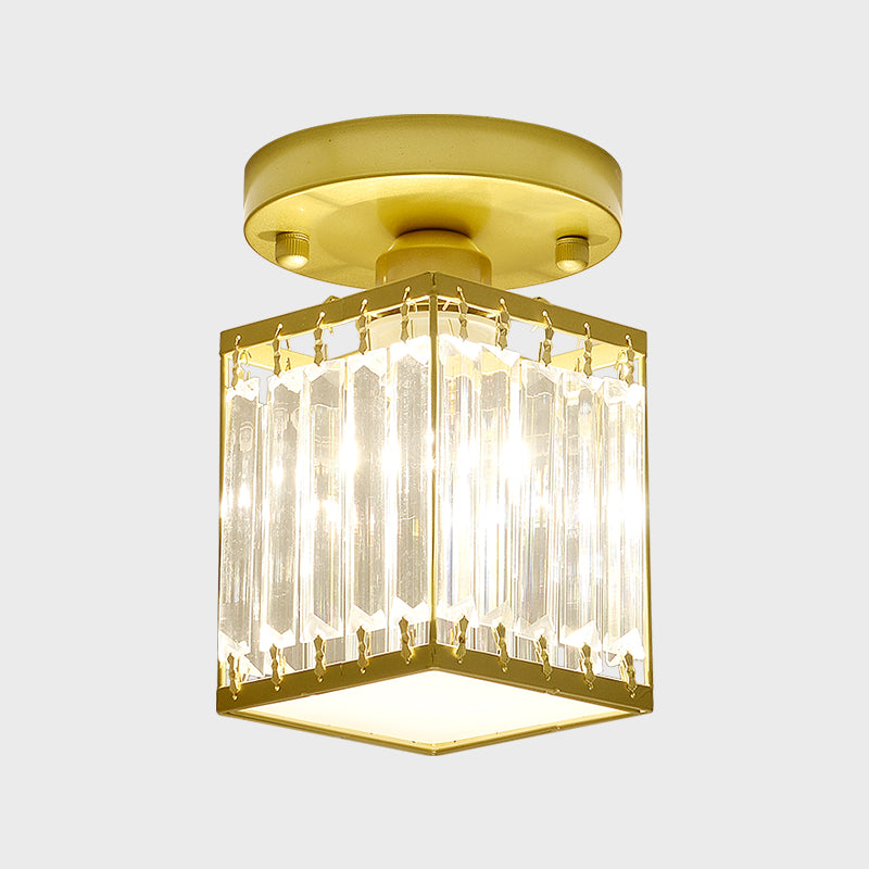 Crystal Foyer-plafondlamp – Luxe verlichting met een modern tintje