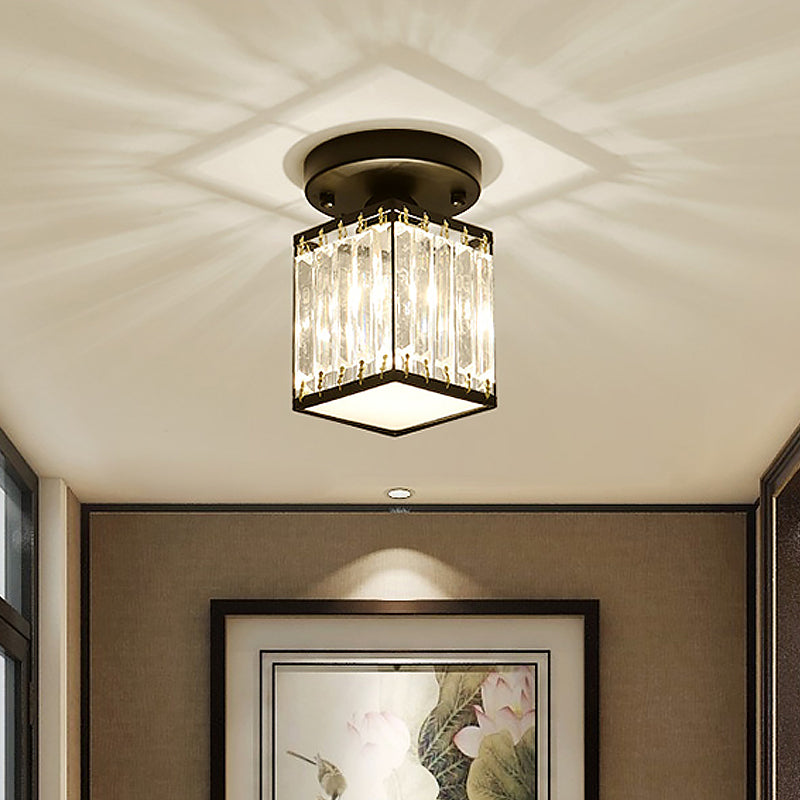 Crystal Foyer Ceiling Light – Luxurious Lighting with a Modern Touch