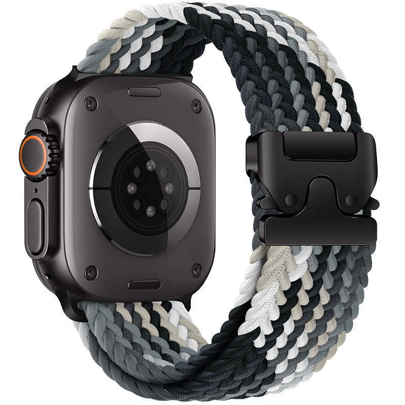 Nylon Fonott Szíj Apple Watch-hoz