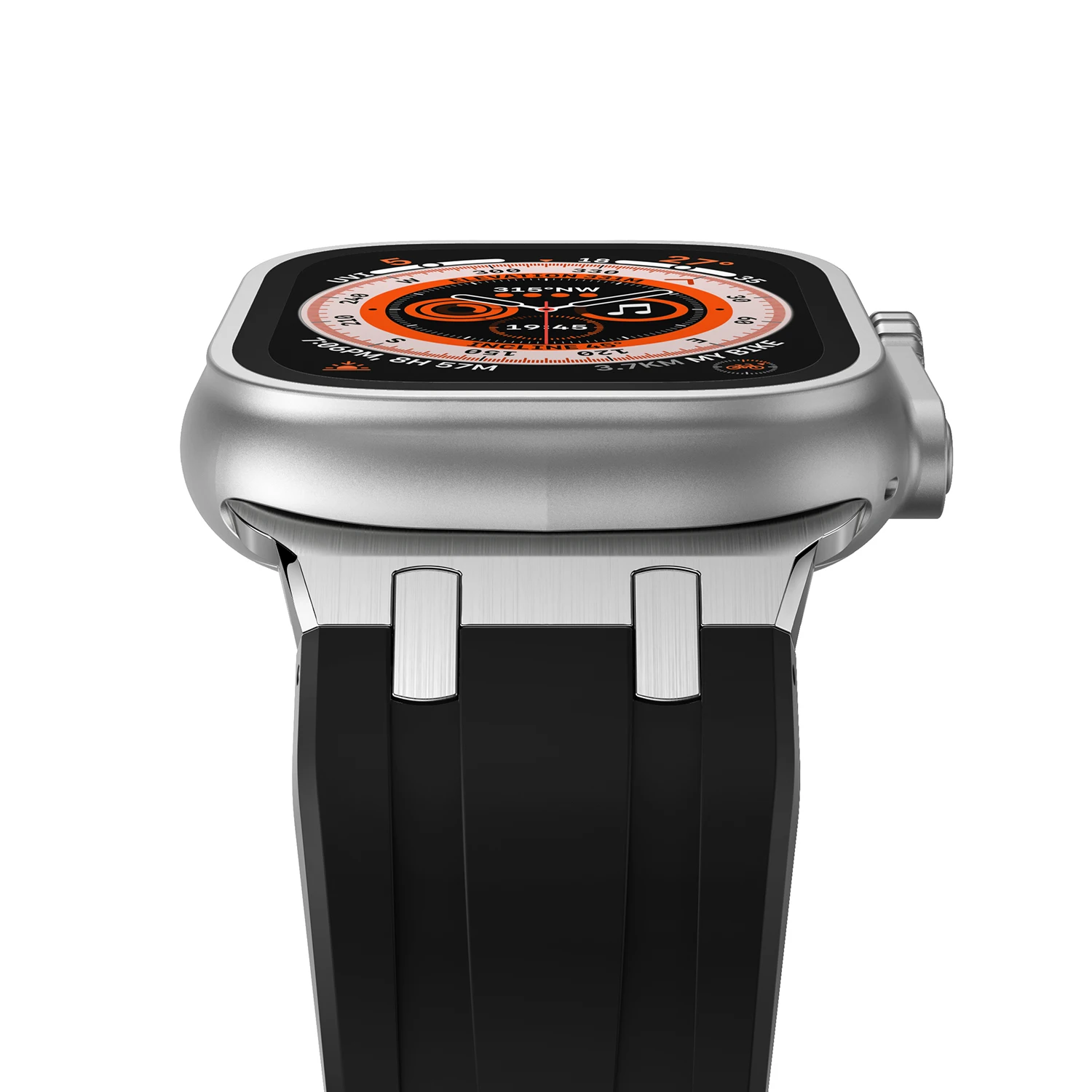 Correa de silicona AP Mod de lujo para Apple Watch