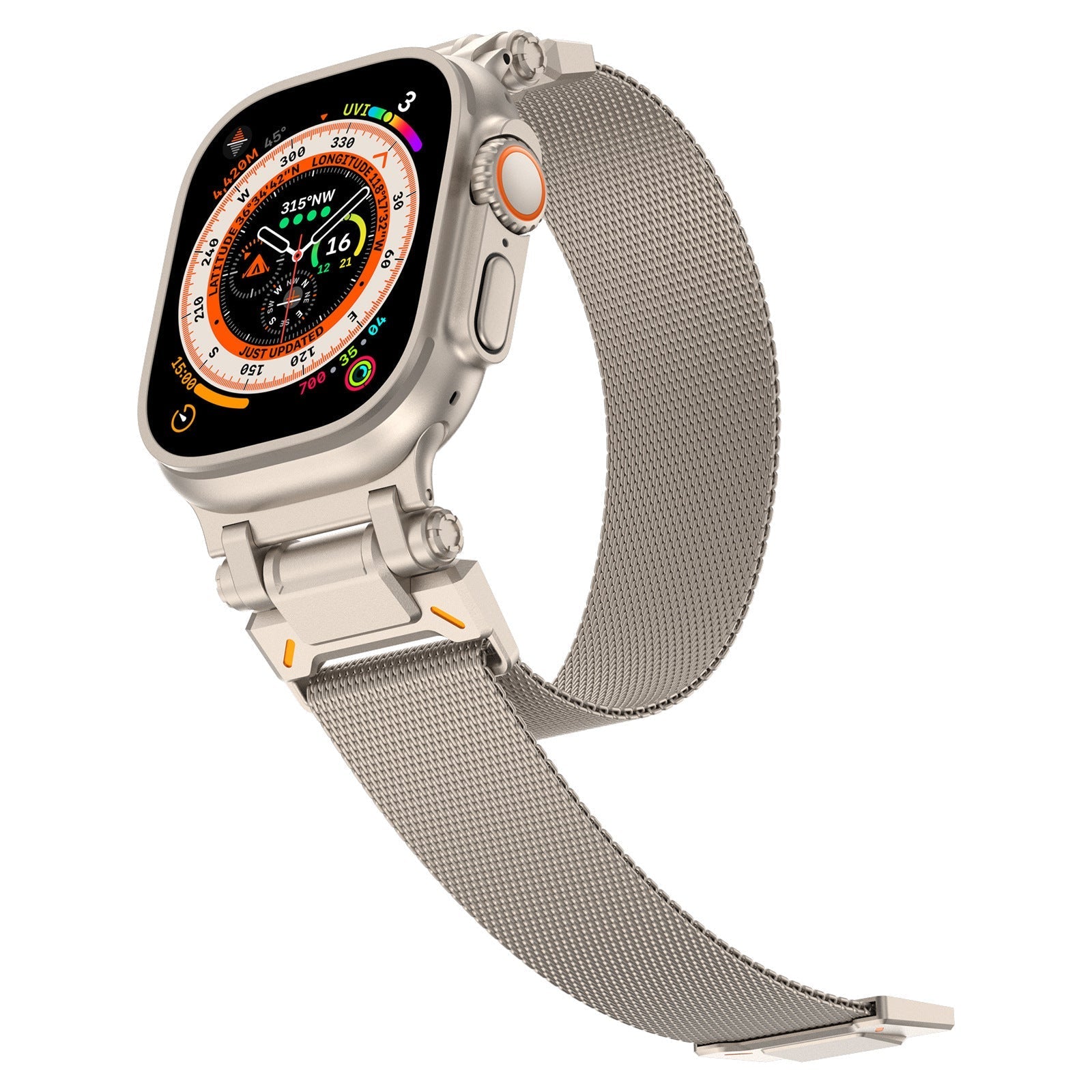 Milanese Loop met Magnetische Sluiting - Explorer Collectie