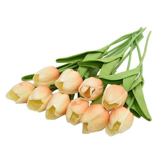 10 darabos mű tulipánok művirágok