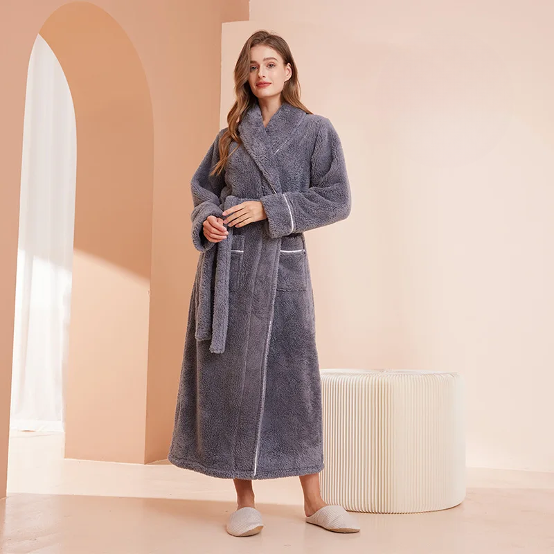 FleeceComfort – Robe de banho de flanela de inverno