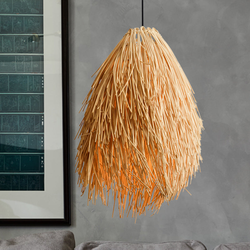 RattanBeam – Asian Rattan Pendant Lamp