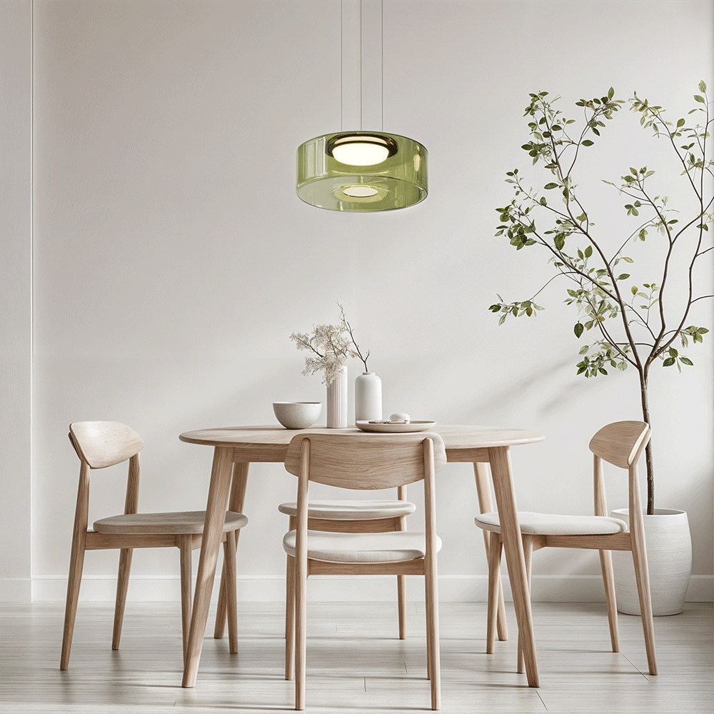 Scandinavische Glazen Hanglamp