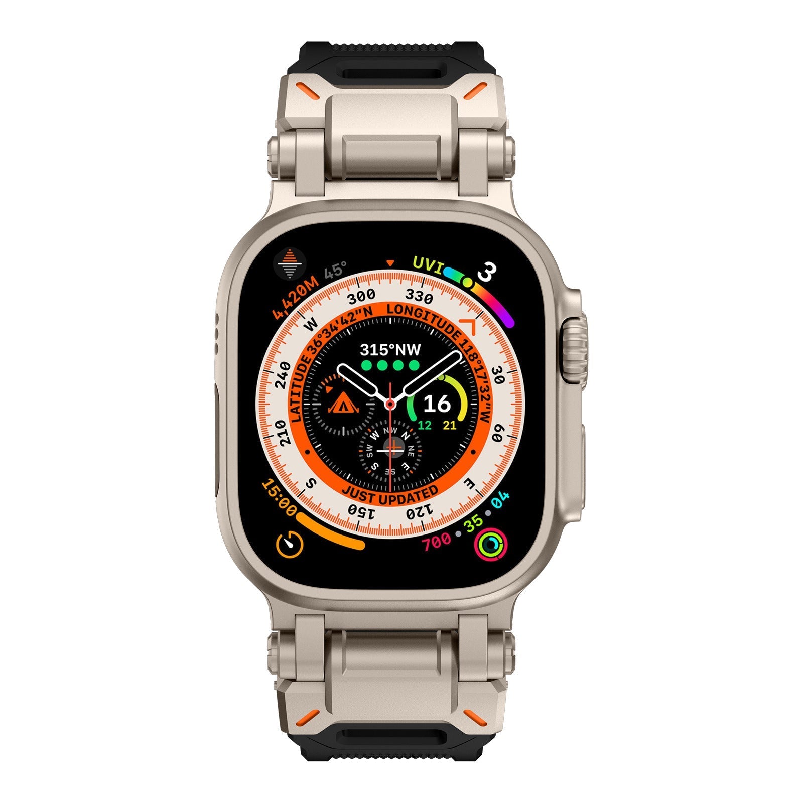 Banda din silicon Explorer pentru Apple Watch