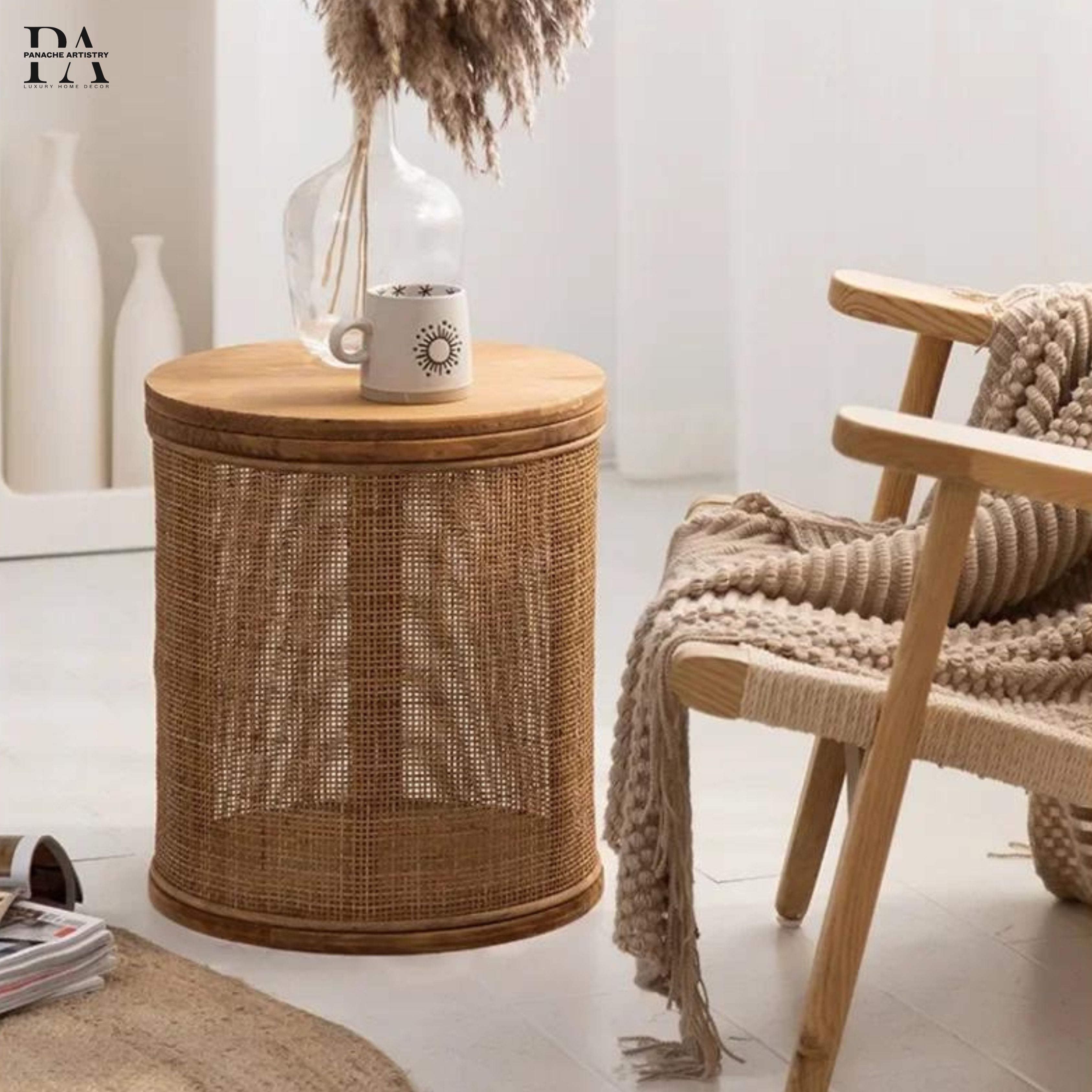 Der Wicker Muse Rattan Couchtisch