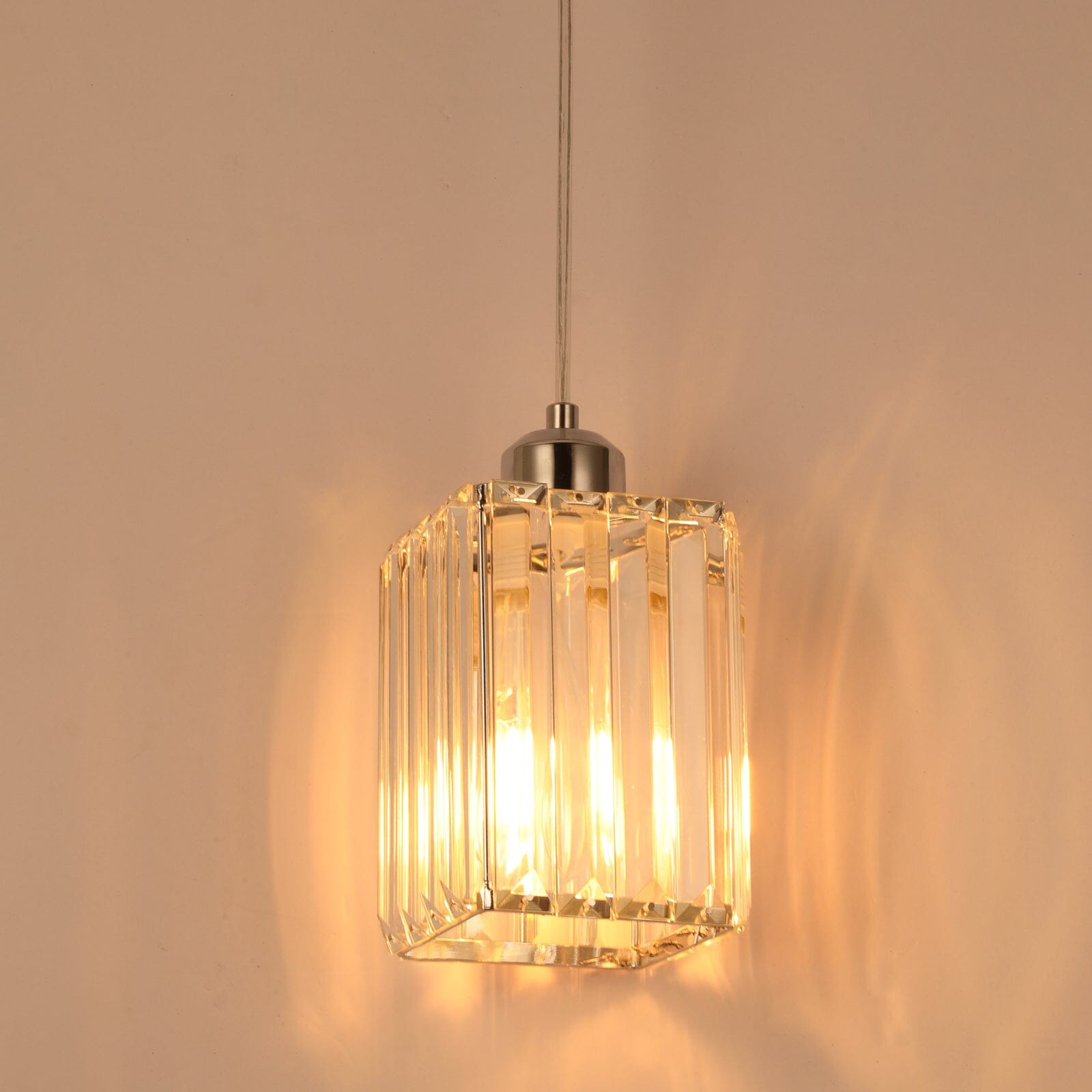 Modern Crystal Glass Pendant Light