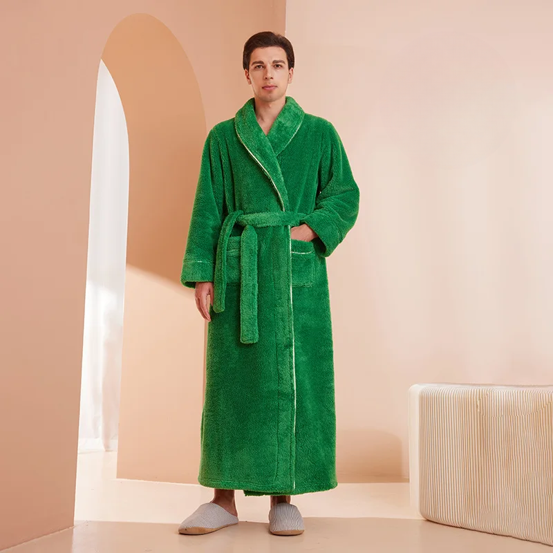 FleeceComfort – Flannel winter bathrobe