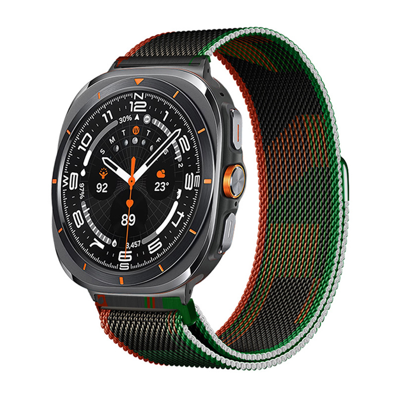 Milanese Loop -ranneke magneettisulkimella Samsung Watch Ultra -kellolle